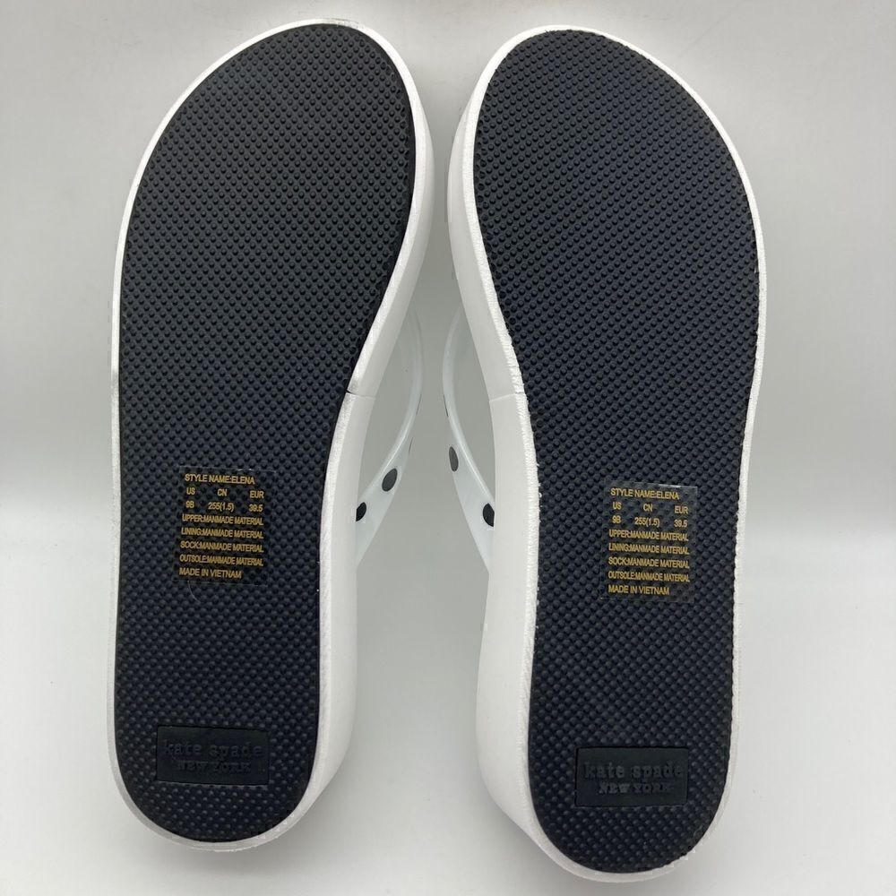 NWT Kate Spade Elena Platform Polka Dot Sandals Size 9B - Picture 6 of 8